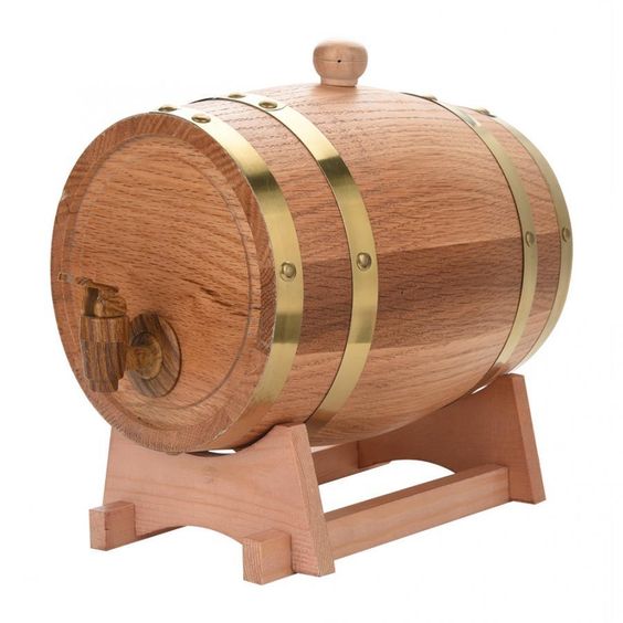 Mang thùng rượu gỗ sồi ứng dụng vào thiết kế nội thất.