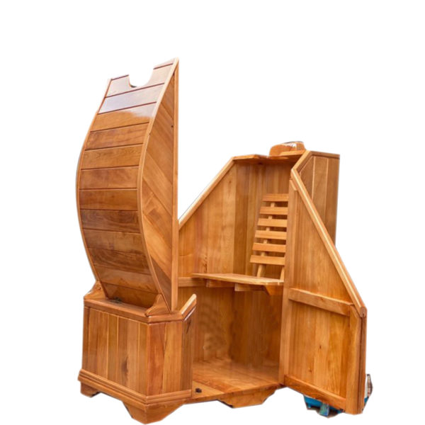 Cabin xông hơi mini bằng gỗ