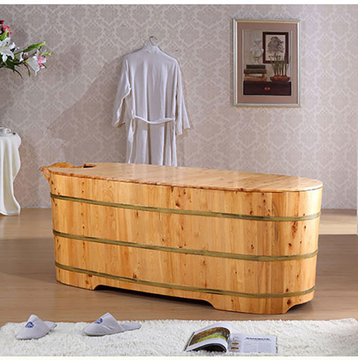 Bồn tắm gỗ - Thiết bị không thể thiếu trong dịch vụ làm đẹp và chăm sóc sức khỏe