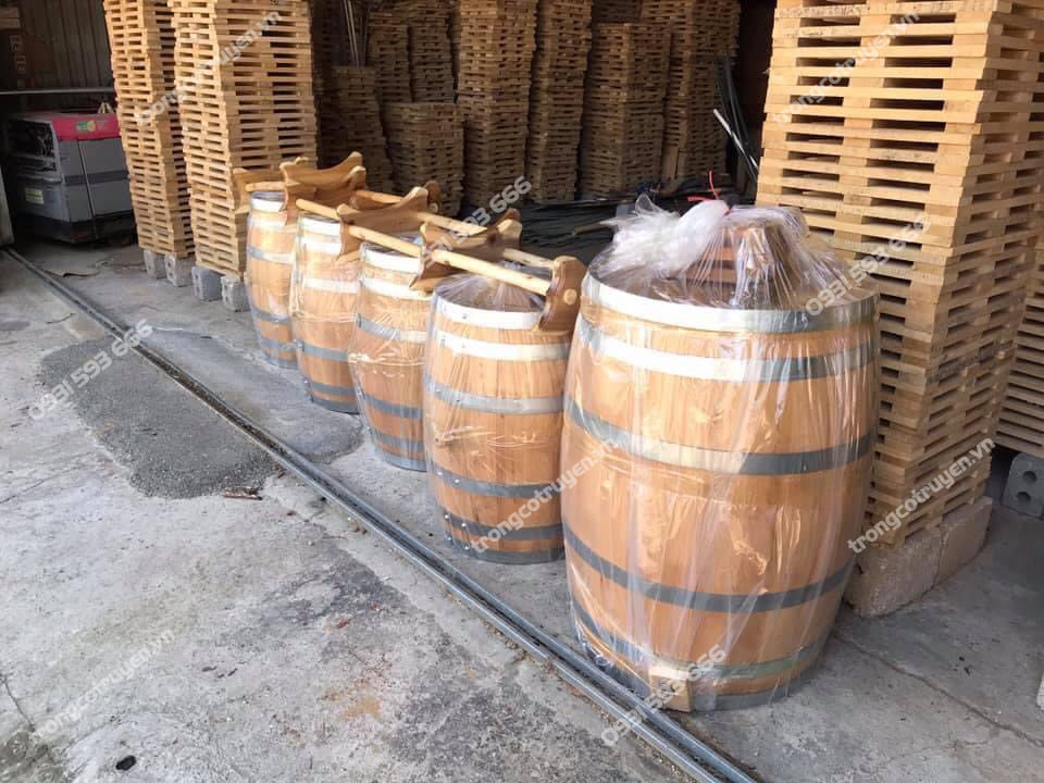 Bán Thùng rượu gỗ sồi gia công giá xưởng tại Hải Phòng | Trống Cổ Truyền Chí Mạnh