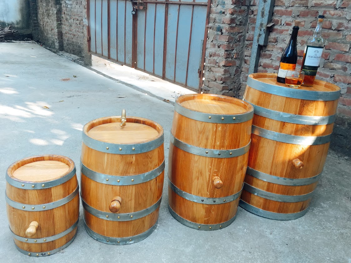 Mua thùng gỗ sồi ngâm rượu tại Hưng Yên giá xưởng tốt nhất