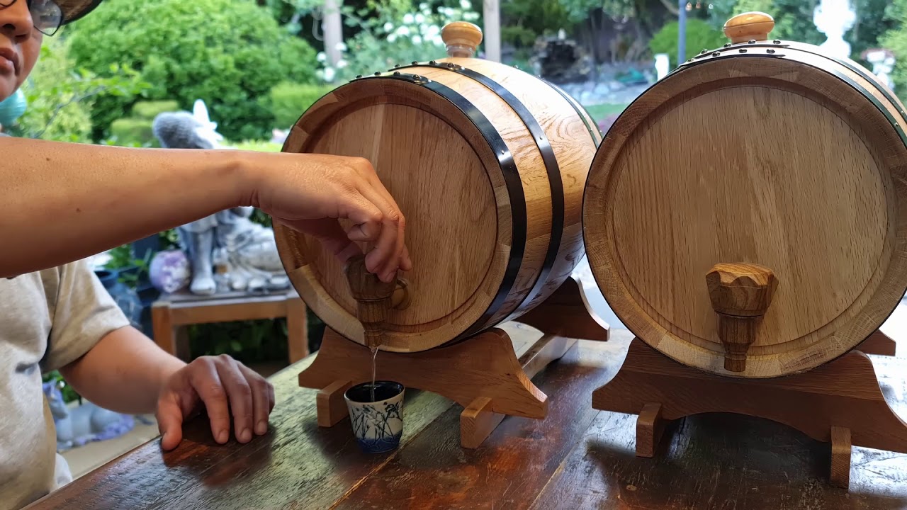 Thùng gỗ sồi ủ rượu Hưng Yên