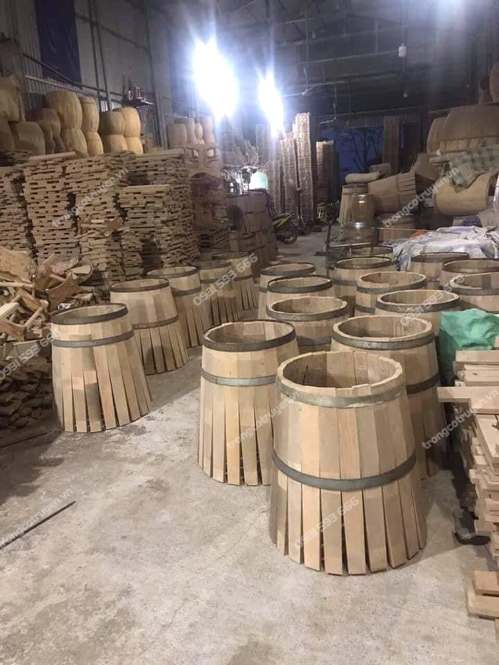 Xưởng gia công sản xuất thùng gỗ sồi ngâm rượu uy tín giá xưởng tốt nhất ở Hưng Yên | Trống Cổ Truyền