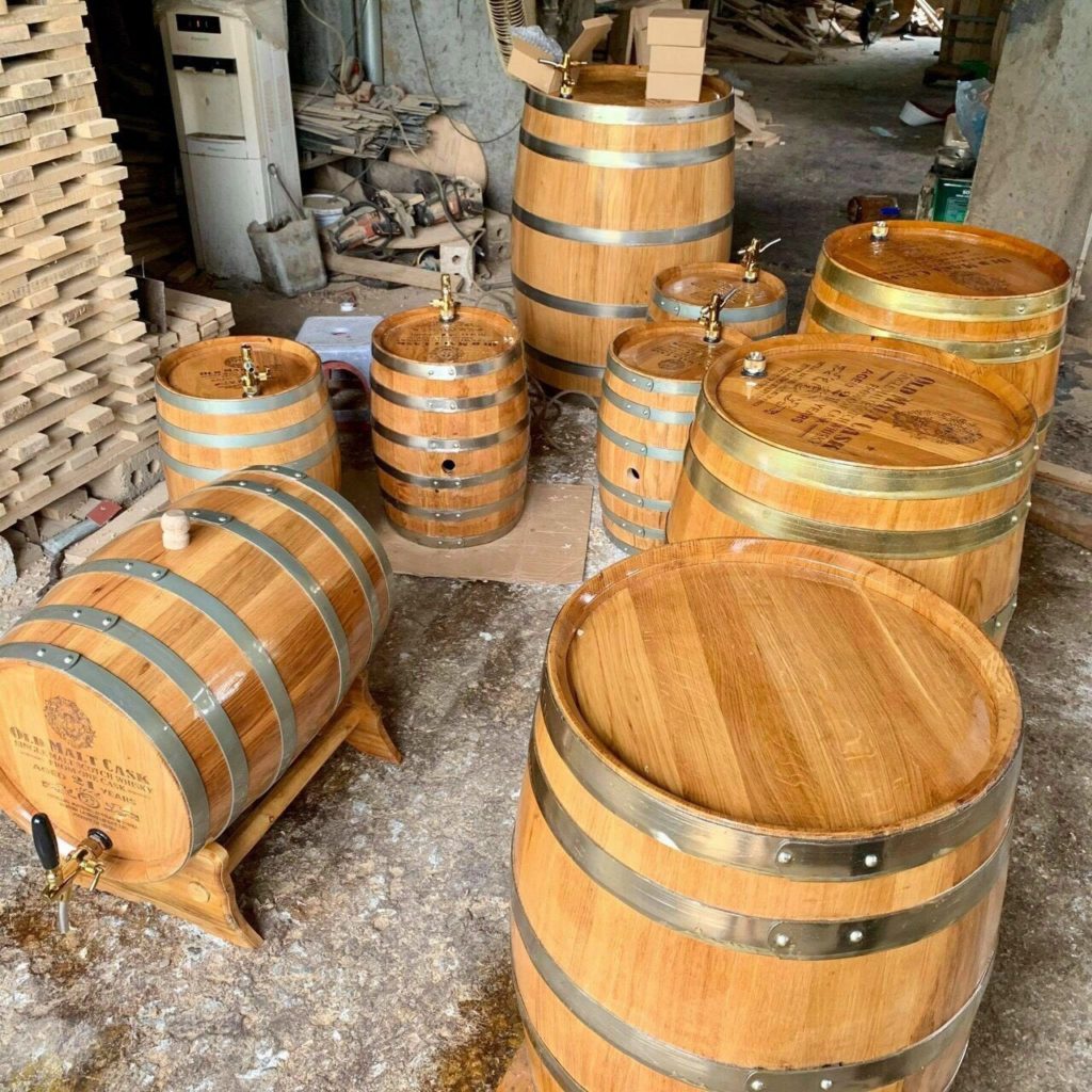 Bán Thùng gỗ sồi ngâm rượu gia công giá xưởng tại Hải Phòng | Trống Cổ Truyền Chí Mạnh