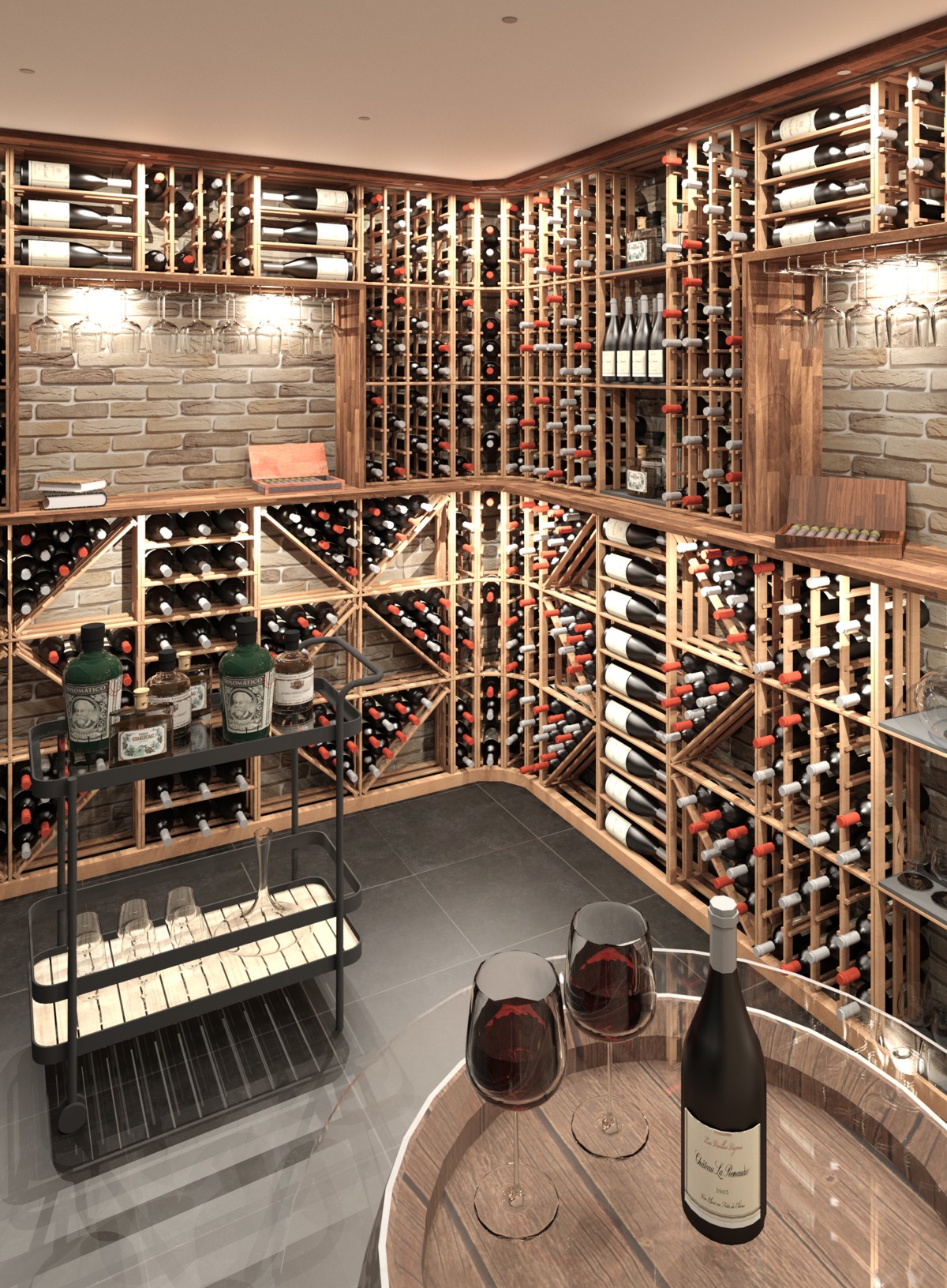 Cách thiết kế hầm rượu hoàn hảo cho bộ sưu tập rượu của bạn