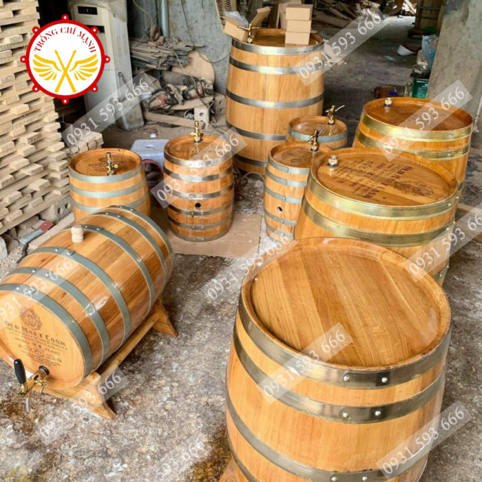 Cửa hàng bán Thùng ngâm rượu gỗ sồi uy tín | Trống Cổ Truyền