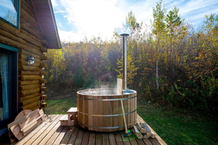 Bồn tắm bằng gỗ kích thước lớn dành cho resort | Trống Chí Mạnh
